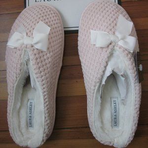 NWT Laura Ashley Memory Foam Slippers